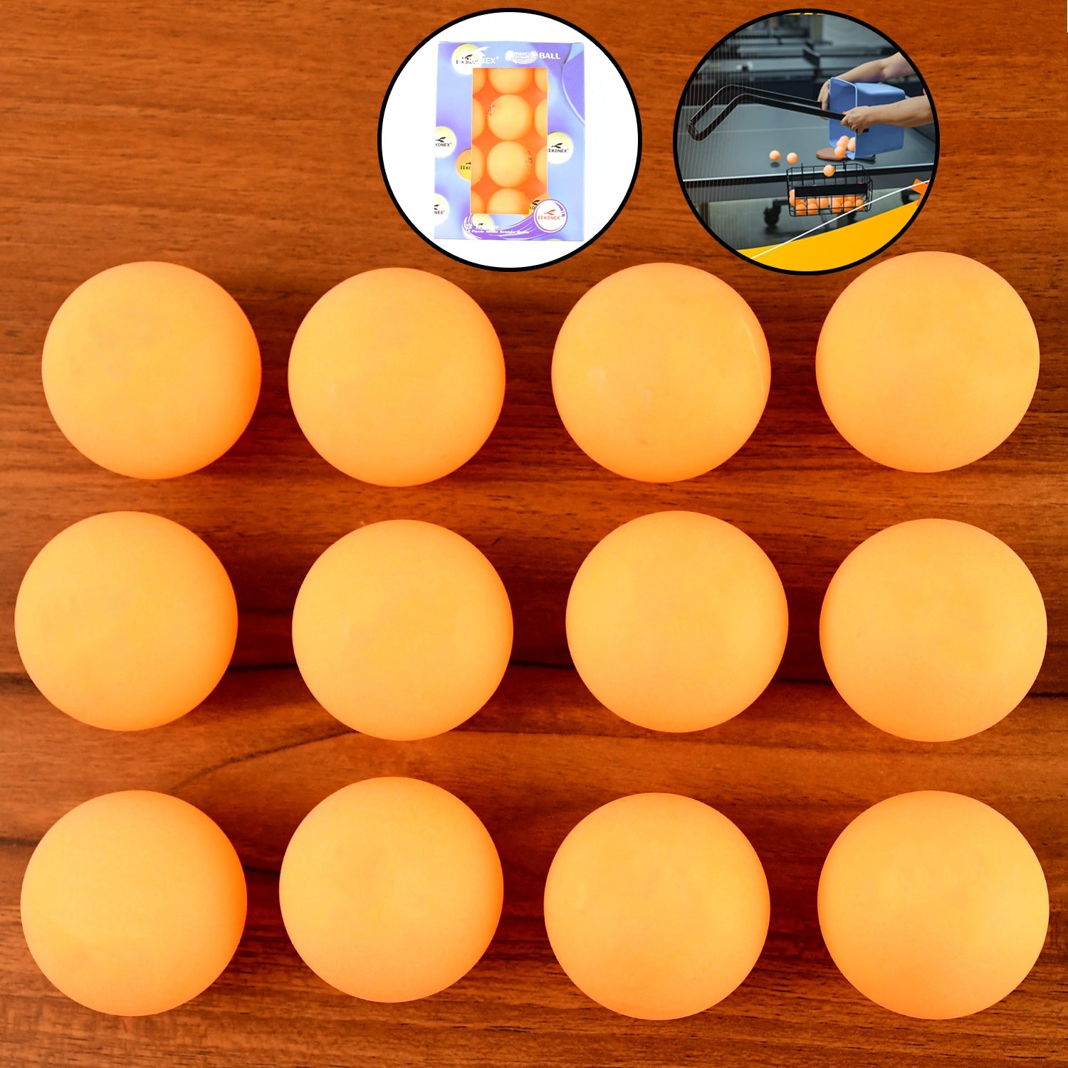 Star Seamless Table Tennis Balls (12 Pcs Set) Star Seamless Table Tennis Balls (12 Pcs Set)